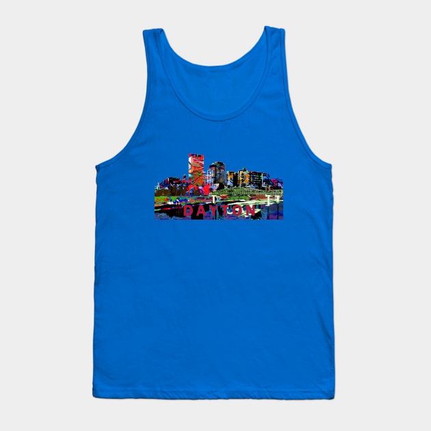 Dayton, Ohio in graffiti Tank Top by rlnielsen4